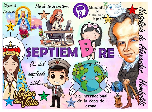 Cartelera mes de septiembre