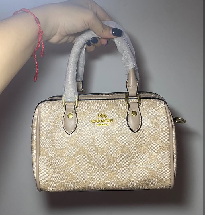 CARTERA MINI BAUL COACH